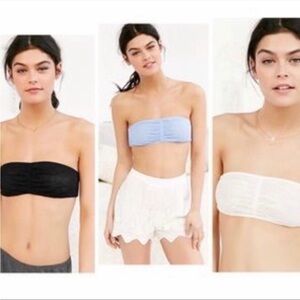 Urban Outfitters Kimchi Blue Back Criss Cross Strap Bandeau NWOT Size Small